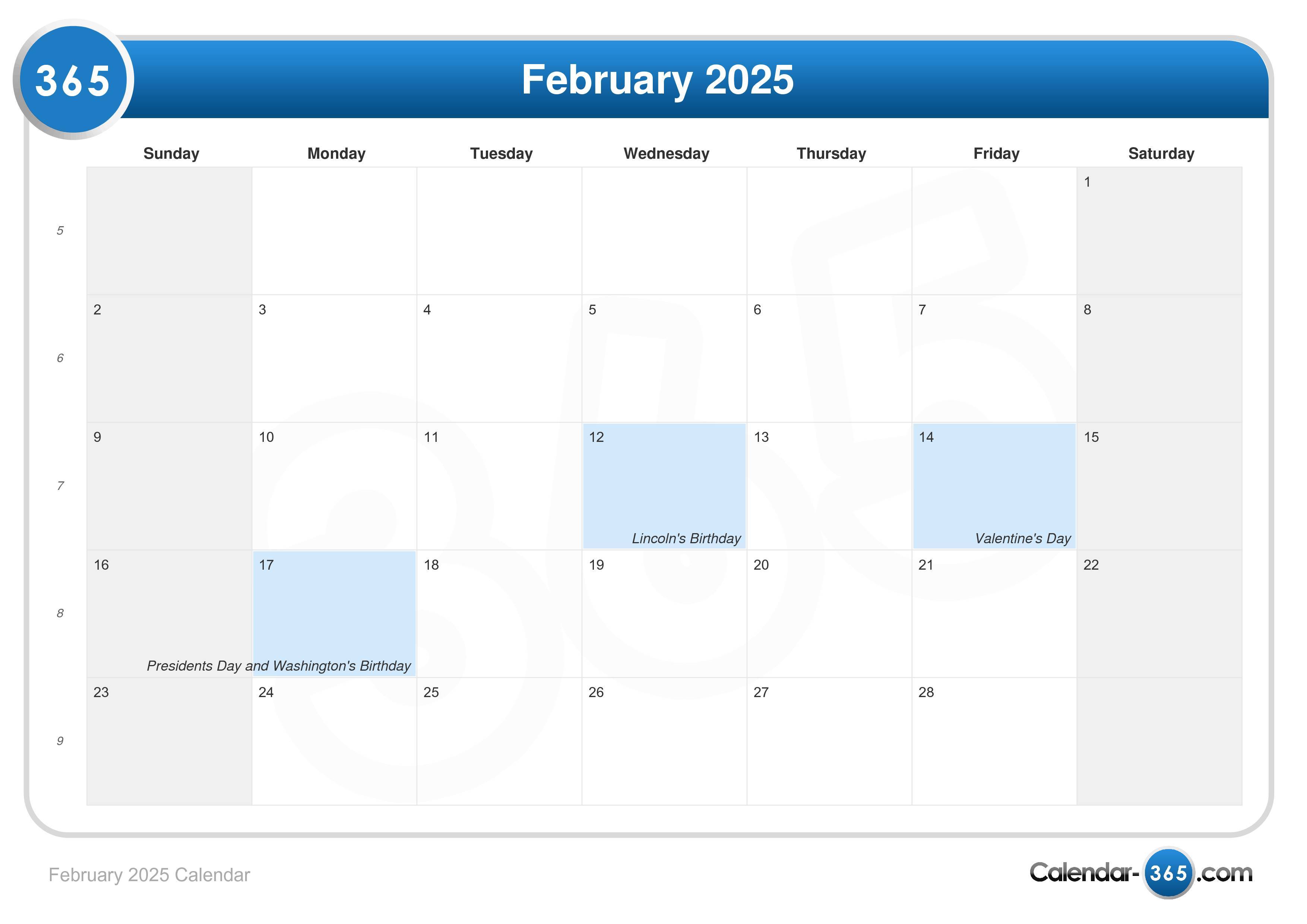 february-2025-calendar