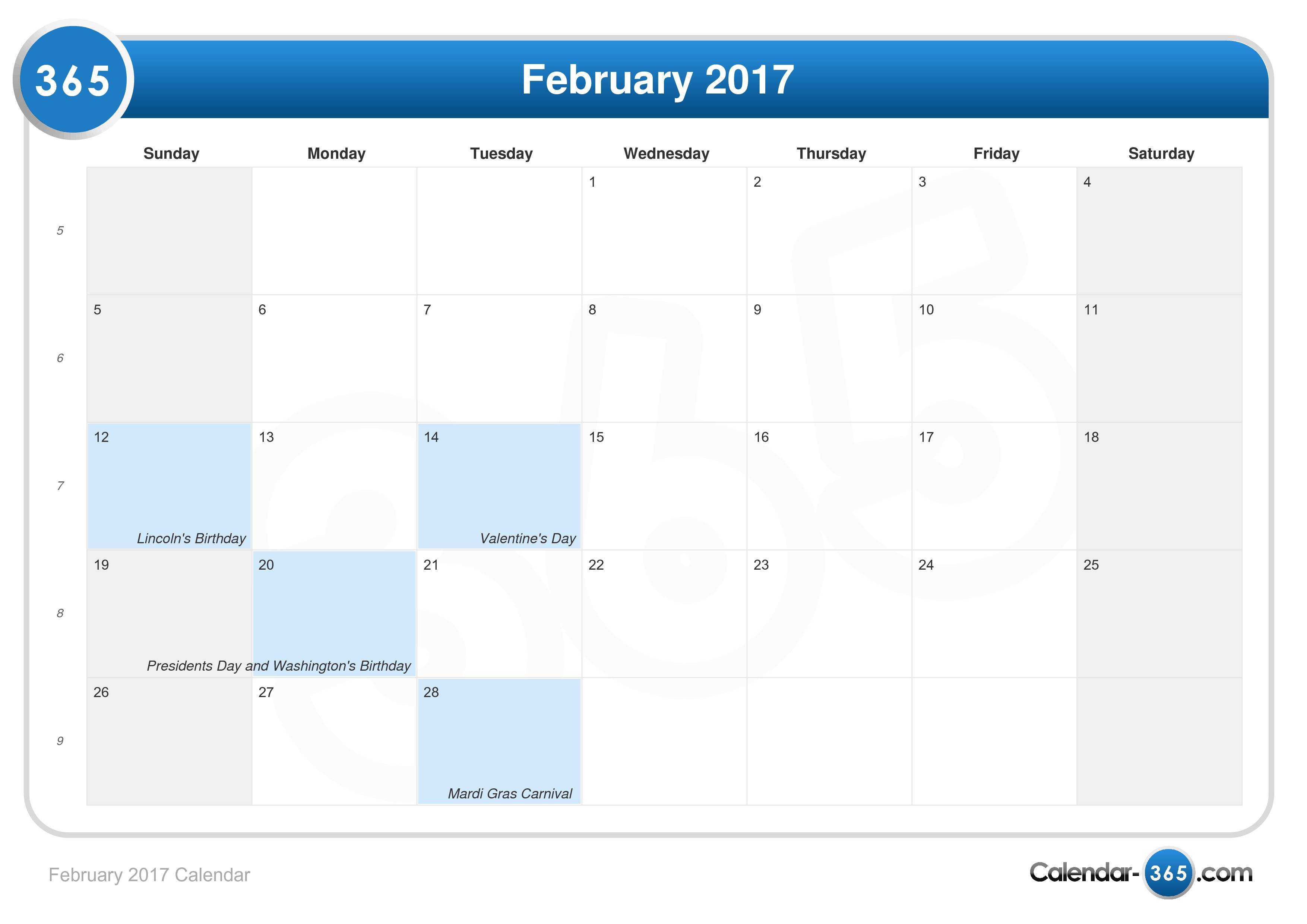 february-2017-calendar